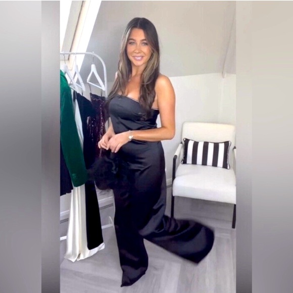 ZARA RHINESTONE SATIN
EFFECT JUMPSUIT - Picture 8 of 12